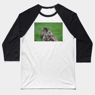 Turkmen (turkmenistan) Owl Baseball T-Shirt